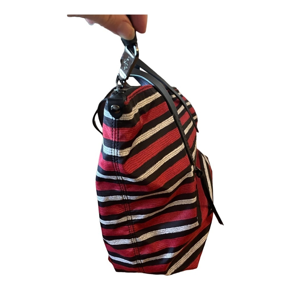 NWT Cole Haan Parker Nylon Crossbody Shopper Tote - Picture 7 of 10